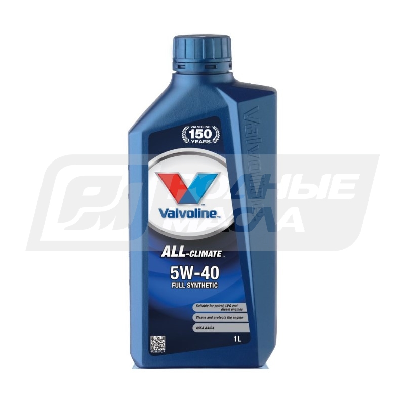 VALVOLINE All Climate 5W40, 1л 872282